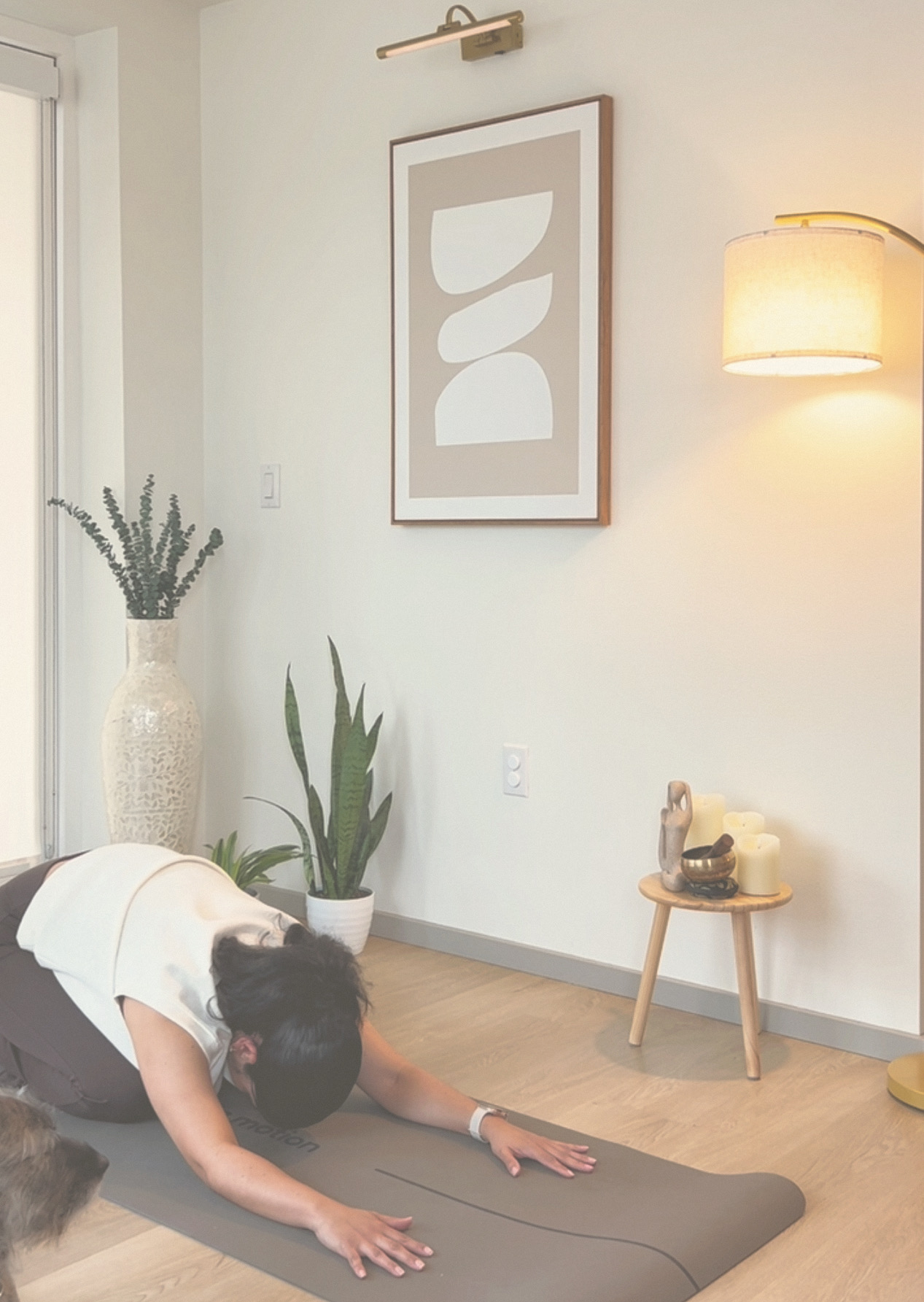 Práctica de yoga consciente
